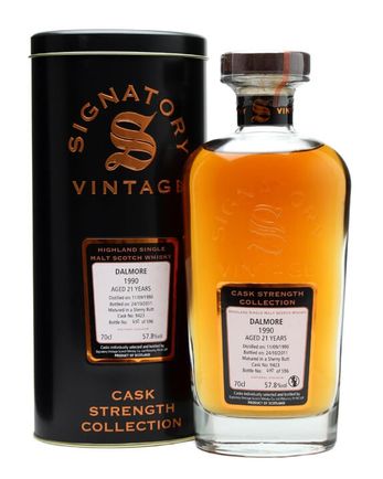 Dalmore 1990 21년산 Cask #9423 Signatory Cask Strength Collection