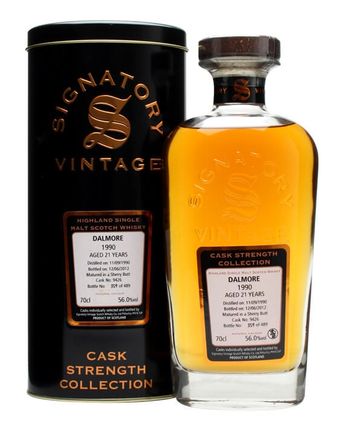 Dalmore 1990 21년산 Sherry Butt #9426 Signatory Cask Strength Collection