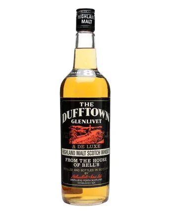 Dufftown 8년산 Black Red Label Bottled 1970s
