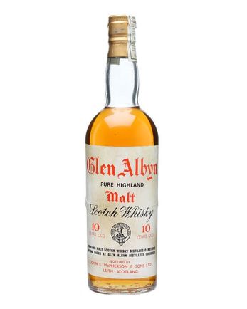 Glen Albyn 10년산 Bottled 1970's 75cl