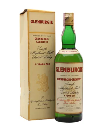 Glenburgie Glenlivet 5년산 . Bottled 1980's