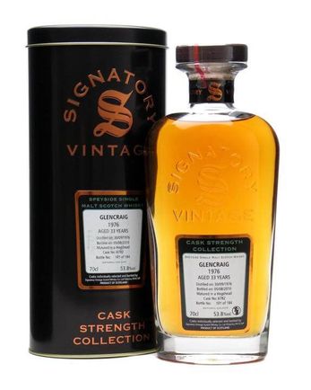 Glencraig 1976 33년산 Cask #6782 Signatory Cask Strength Collection
