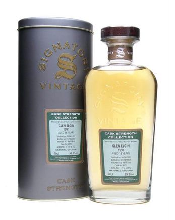 Glen Elgin 1991 16년산 Signatory Cask Strength Collection