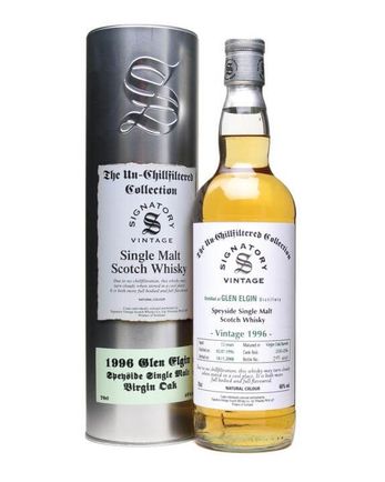 Glen Elgin 1996 12년산 Virgin Oak Signatory Un-Chillfiltered Collection