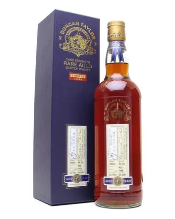 Glenesk 1981 26년산 Sherry Cask #932 Duncan Taylor Rare Auld