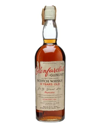 Glenfarclas Glenlivet 8년산 Bottled 1970s 75cl