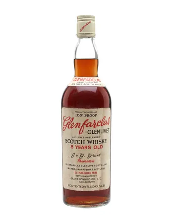 Glenfarclas Glenlivet 105 8년산 Bottled 1970s