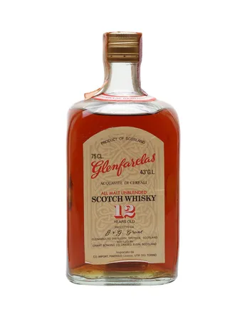 Glenfarclas 12년산 Yellow Label Rectangular Bottle OB