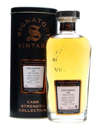 Glen Garioch 1990 20년산 Cask #2750 Signatory Cask Strength Collection