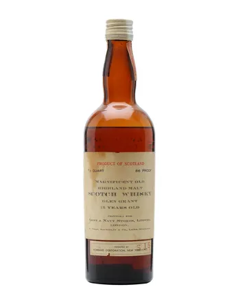 Glen Grant 15년산 Army & Navy Stores Bottled 1940s