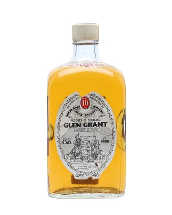 Glen Grant 10년산 Bottled 1970s Rectangular Bottle