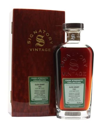 Glen Grant 1965 40년산 Sherry Butt Signatory