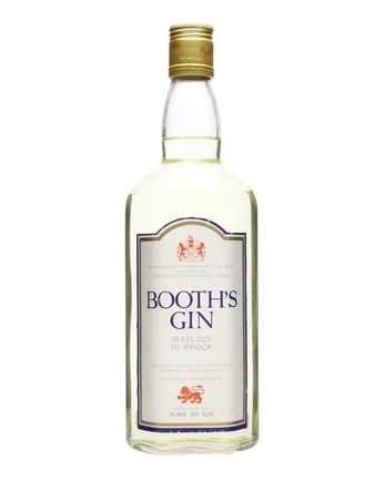 Booth's High Dry Gin Bottled 1970s