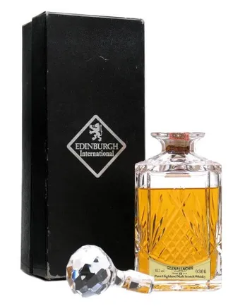 Glenallachie 12년산 Edinburgh Crystal Decanter