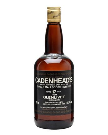 Glenlivet 1972 17년산 Cadenhead's