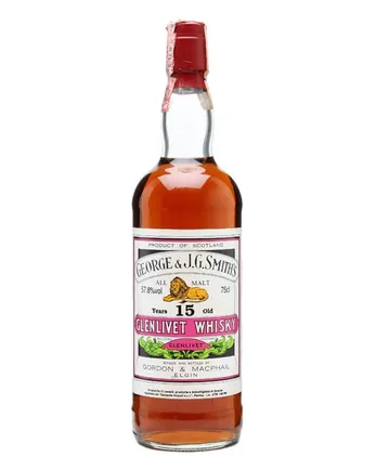 Glenlivet 15년산 Sherry Cask Bottled 1970s Gordon & Macphail