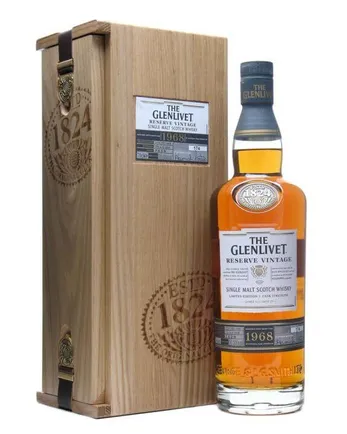 Glenlivet 1968 Reserve Vintage 39년산 Cask #7629