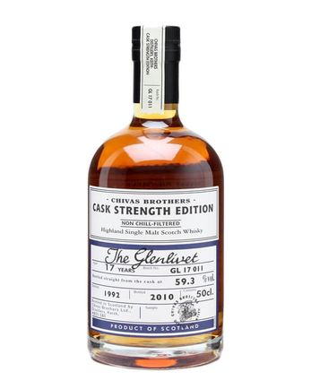 Glenlivet 1992 17년산 Cask Strength