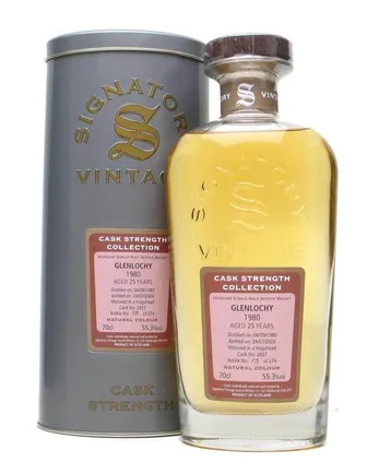 Glenlochy 1980 25년산 Signatory Cask Strength Collection