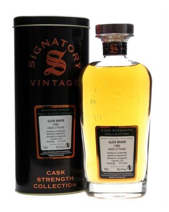 Glen Mhor 1982 27년산 Cask #1327 Signatory Cask Strength Collection