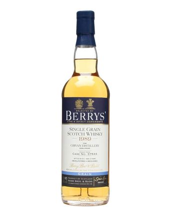 Girvan 1989 22년산 Cask #37533 Berry Bros & Rudd