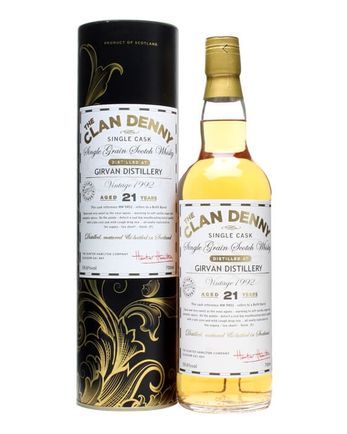 Girvan 1992 21년산 Cask #HH9451 Clan Denny