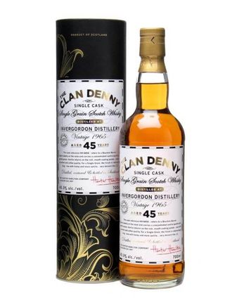 Invergordon 1965 45년산 Bourbon Barrel #6456 Clan Denny