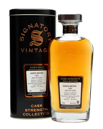 North British 1991 20년산 Californian Sherry Cask Signatory
