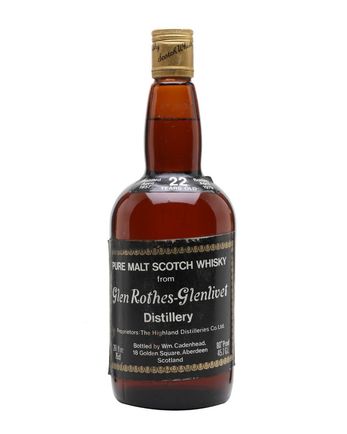 Glenrothes Glenlivet 1957 22년산 Cadenhead's