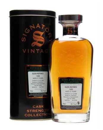Glenrothes 1989 21년산 Cask #24380 Signatory