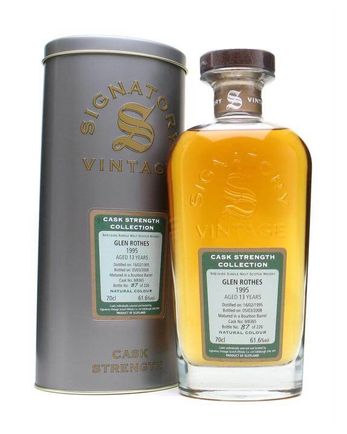 Glenrothes 1995 13년산 Signatory Cask Strength Collection