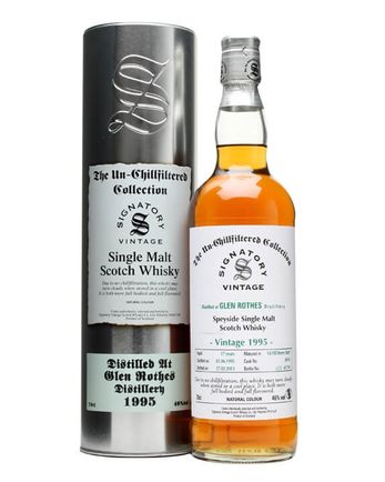 Glenrothes 1995 17년산 Sherry Butt 6974 Signatory Un-Chillfiltered Collection