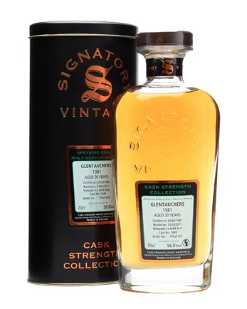 Glentauchers 1981 30년산 Cask #1049 Signatory Cask Strength Collection