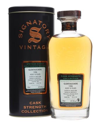 Glentauchers 1996 16년산 Cask #1387 Signatory Cask Strength Collection