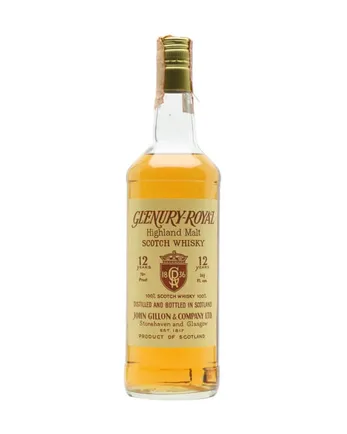 Glenury Royal 12년산 John Gillon Bottled 1980s
