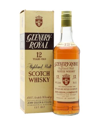 Glenury Royal 12년산 Bottled 1970s