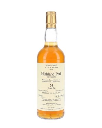 Highland Park 1962 24년산 Independent Bottling