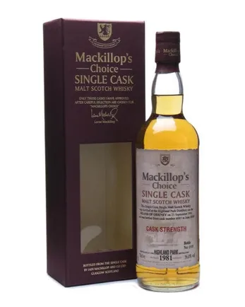 Highland Park 1981 28년산 Mackillop's