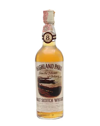Highland Park 8년산 Bottled 1970's