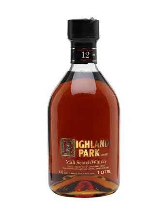 Highland Park 12년산 Screenprinted Label