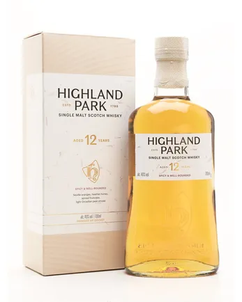 Highland Park 12년산 sunset packaging