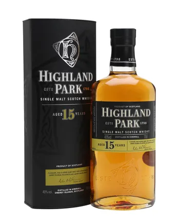 Highland Park 15년산 Flat Bottle