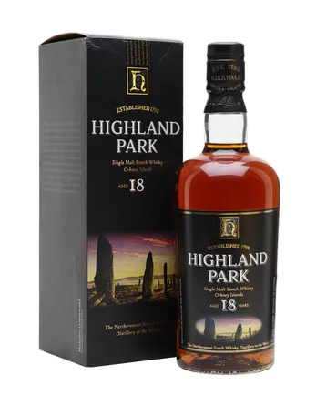 Highland Park 18년산 Bottled 1990s (stones packaging)
