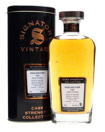 Highland Park 1987 24년산 Cask #1546 Signatory Cask Strength Collection