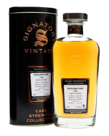 Highland Park 1988 24년산 Cask #743 Signatory Cask Strength Collection