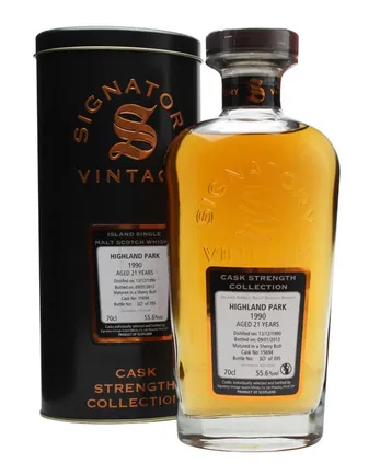 Highland Park 1990 21년산 Cask #15694 Signatory Cask Strength Collection
