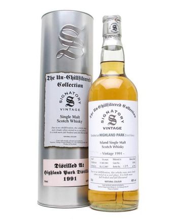 Highland Park 1991 16년산 Un chillfiltered Signatory Un-Chillfiltered Collection