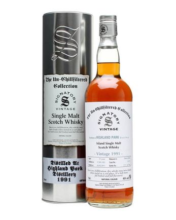 Highland Park 1991 21년산 Butt #1372 Signatory Un-Chillfiltered Collection