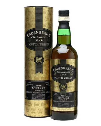 Dumbarton Inverleven 1969 30년산 Cadenhead's