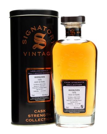 Inverleven 1976 34년산 Cask #4111 Signatory